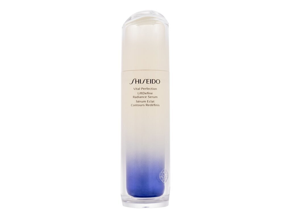 Näo- ja kaelaseerum Shiseido LiftDefine Radiance, 80 ml hind ja info | Näoõlid, seerumid | kaup24.ee