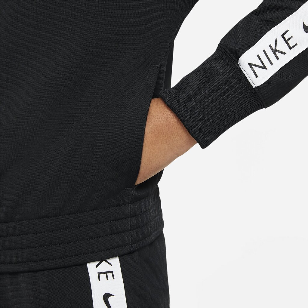 Nike laste dressikomplekt NSW TRK SUIT TRICOT, must цена и информация | Komplektid tüdrukutele | kaup24.ee