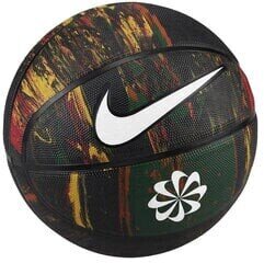 Баскетбольный мяч Nike Everyday Playground 8P Next Nature, черный/пестрый цена и информация | Баскетбольные мячи | kaup24.ee