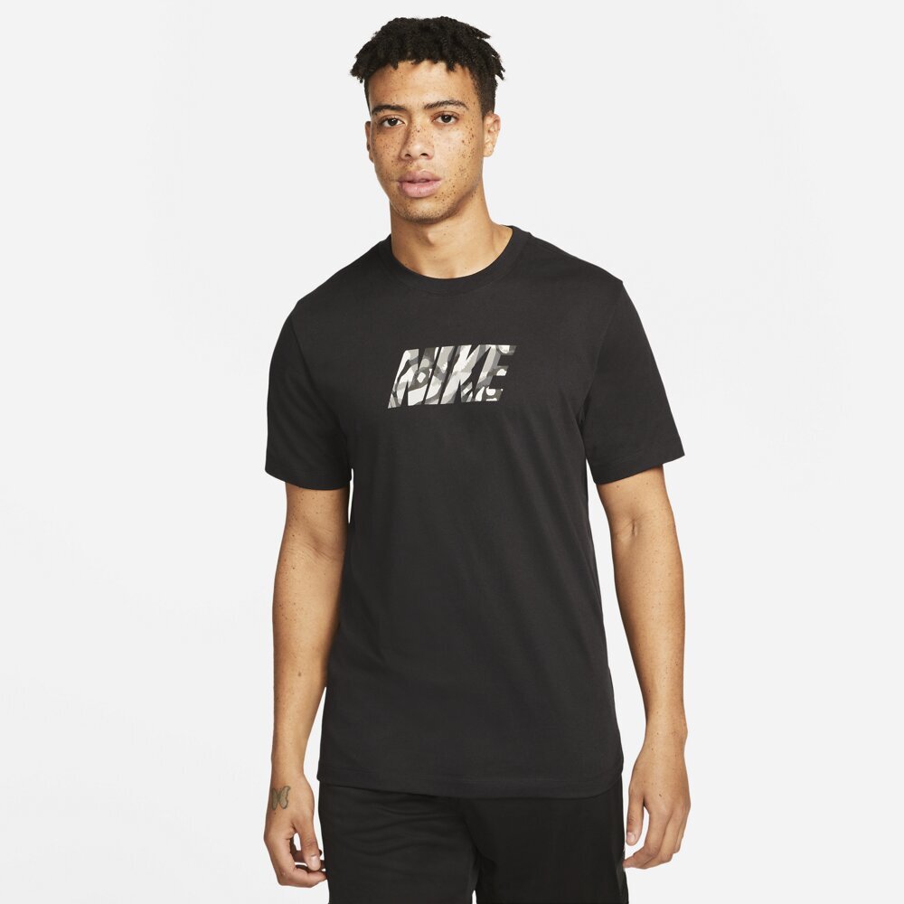 Meeste treeningsärk Nike M DF Tee SC, must hind ja info | Meeste T-särgid | kaup24.ee