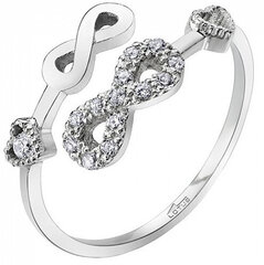 Lotus Silver Открытое серебряное кольцо для женщин LP1617-3/1 цена и информация | Кольцо | kaup24.ee
