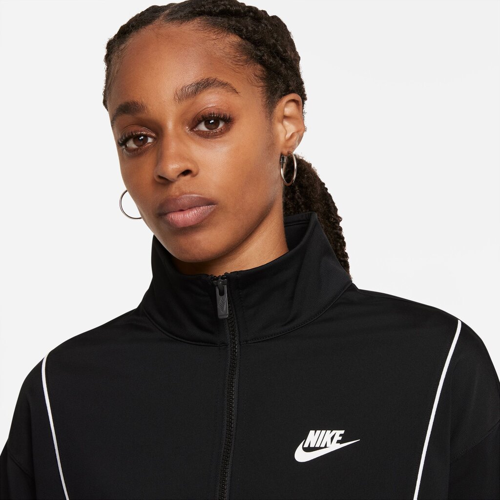 Nike naiste dressikomplekt NSW ESSNTL PQE TRK SUIT, must hind ja info | Naiste spordiriided | kaup24.ee