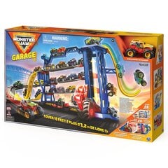 Mängukomplekt Monster Garage Monster Jam 1:64 SpinMaster, 6060879 hind ja info | Poiste mänguasjad | kaup24.ee