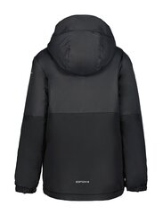 Детская куртка Icepeak Leith 160 г 50031-2*990 6438522713537, черная цена и информация | Куртки для мальчиков | kaup24.ee