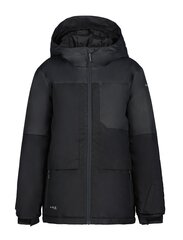 Icepeak laste jope 160g Leith 50031-2*990, must 6438522713537 цена и информация | Куртки для мальчиков | kaup24.ee