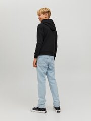 Jack & Jones laste dressipluus 12220968*02, must 5715324549559 цена и информация | Свитеры, жилетки, пиджаки для мальчиков | kaup24.ee