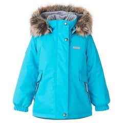 Lenne laste talveparka 250g Mila 22332*663, türkiis 4741593133671 hind ja info | Tüdrukute joped ja mantlid | kaup24.ee