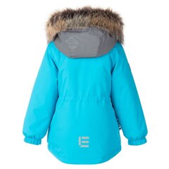 Lenne laste talveparka 250g Mila 22332*663, türkiis 4741593133671 hind ja info | Tüdrukute joped ja mantlid | kaup24.ee