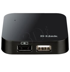 D-LINK DUB-H4 4-портовый концентратор USB 2.0 цена и информация | Адаптеры и USB-hub | kaup24.ee