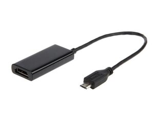 Адаптер MHL(M)->HDMI(F)+USB MICRO(BF) (11 PIN) 16C цена и информация | Аксессуары для Smart TV | kaup24.ee