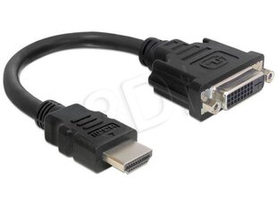 Delock - Adapter HDMI(M)->DVI-D(F)(24+1) цена и информация | Адаптеры и USB-hub | kaup24.ee