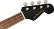 Tenor ukulele Fender AVALON TENOR UKE, must hind ja info | Kitarrid | kaup24.ee