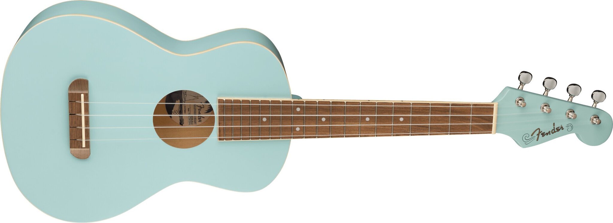 Tenor ukulele Fender AVALON TENOR UKE, sinine цена и информация | Kitarrid | kaup24.ee