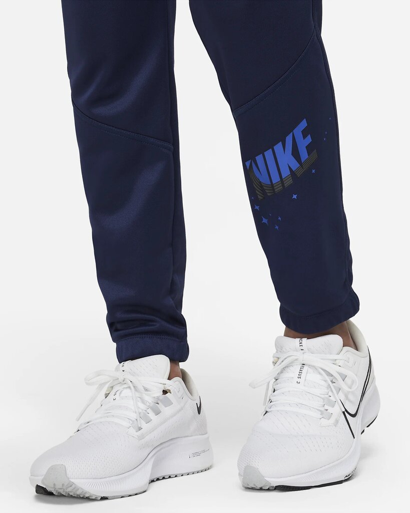 Nike laste dressipüksid DQ9070*410, tumesinine 195871811258 цена и информация | Poiste püksid | kaup24.ee