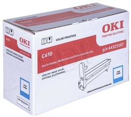 OKI - Bęben CYAN do C610 (20k) 44315107 цена и информация | Картриджи и тонеры | kaup24.ee