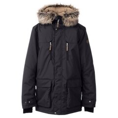 Lenne laste parka 250g Jarko 22368 B*042, must 4741593146152 hind ja info | Poiste joped | kaup24.ee