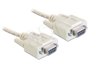 Delock Cable serial Null modem 9 pin female / female 3 м цена и информация | Кабели и провода | kaup24.ee