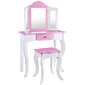 Suur puidust ilulaud peegli ja tooliga hind ja info | Tüdrukute mänguasjad | kaup24.ee