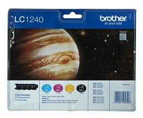 Картридж Brother MULTIPACK LC1240VALBP DO DCP-Jx25DW/MFC-Jx910DW цена и информация | Картриджи для струйных принтеров | kaup24.ee