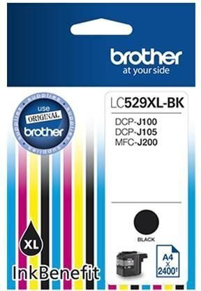 Brother - Tint LC529XLBK BLK 2400 DCP-J100 DCP-J105 hind ja info | Tindiprinteri kassetid | kaup24.ee