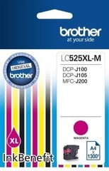 Brother - Tint LC525XLM MAG 1300 DCP-J100 DCP-J105 hind ja info | Tindiprinteri kassetid | kaup24.ee