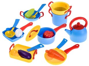 Набор игрушечной посуды, 18 шт. цена и информация | Игрушки для девочек | kaup24.ee