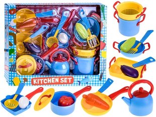 Mängu sööginõude komplekt, 18-osaline hind ja info | Tüdrukute mänguasjad | kaup24.ee