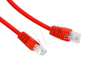 PATCH CABLE CAT5E UTP 0.25M/RED PP12-0.25M/R GEMBIRD цена и информация | Кабели и провода | kaup24.ee