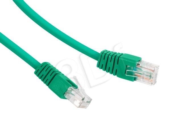 Gembird PP12-0.5M/G Green Patch cord cat. 5E molded strain hind ja info | Kaablid ja juhtmed | kaup24.ee