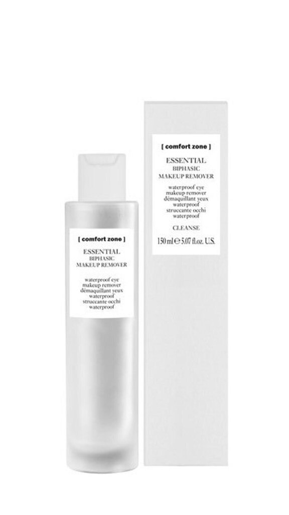 Meigieemaldaja Comfort Zone Essential Biphasic Make Up Remover, 150 ml hind ja info | Näopuhastusvahendid | kaup24.ee