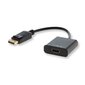 Adapter Savio CL-55 DisplayPorti teisaldamiseks mustale HDMI-le hind ja info | Kaablid ja juhtmed | kaup24.ee