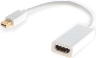 SAVIO ADAPTER MINI DISPLAYPORT MĘSKI - HDMI A ŻEŃSKI CL-57 hind ja info | Kaablid ja juhtmed | kaup24.ee