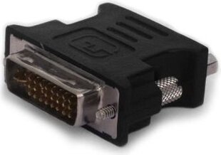 Savio Adapter to Transfer DVI (24+5) to VGA Black цена и информация | Адаптеры и USB-hub | kaup24.ee