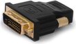 SAVIO ADAPTER DVI - D MĘSKIE 24+1 MĘSKIE -HDMI A ŻEŃSKIE CL-21 цена и информация | USB jagajad, adapterid | kaup24.ee