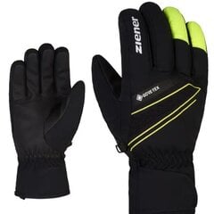 Мужские горнолыжные перчатки ZIENER GORE-TEX GUNAR GTX GLOVE SKI ALPINE 801083-12737-9.5 цена и информация | Мужские шарфы, шапки, перчатки | kaup24.ee