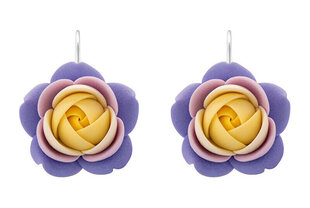 Troli Tammy lillede kujulised värvilised rippuvad kõrvarõngad hind ja info | Kõrvarõngad | kaup24.ee