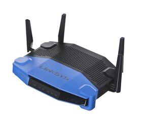 Linksys WRT1900ACS wireless router Gigabit Ethernet Dual-band (2.4 GHz / 5 GHz) 4G Black, Blue hind ja info | Linksys Arvutid ja IT- tehnika | kaup24.ee