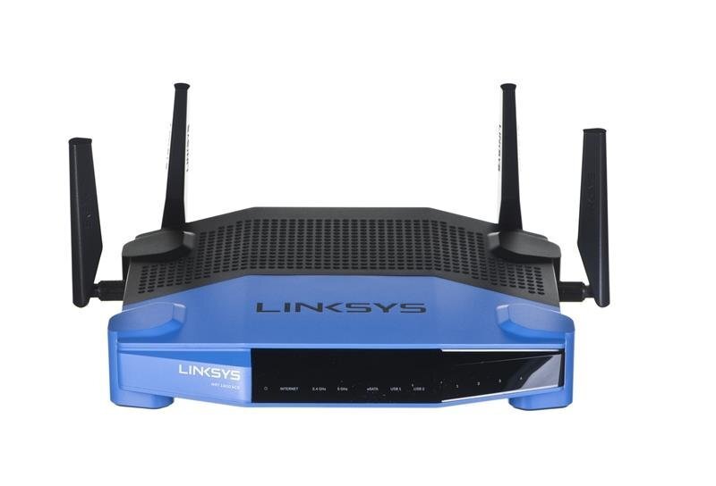 Linksys WRT1900ACS wireless router Gigabit Ethernet Dual-band (2.4 GHz / 5 GHz) 4G Black, Blue цена и информация | Ruuterid | kaup24.ee