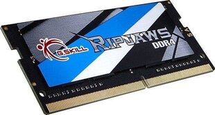 G.Skill Ripjaws DDR4 SODIMM 16GB 2133MHz CL15 (F4-2133C15S-16GRS) цена и информация | Оперативная память (RAM) | kaup24.ee