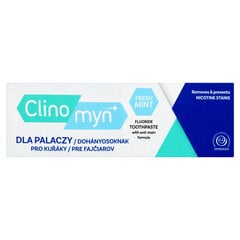 Hambapasta suitsetajatele Clinomyn Fluoride Fresh Mint, 75ml hind ja info | Suuhügieen | kaup24.ee