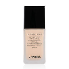 Jumestuskreem Chanel Le Teint Ultra SPF15 12 Beige Rosé, 30ml hind ja info | Jumestuskreemid, puudrid | kaup24.ee