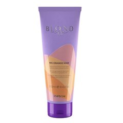 Mask helepruunidele värvitud ja heledatele juustele Inebrya Blondesse No-Orange, 250ml hind ja info | Maskid, õlid, seerumid | kaup24.ee