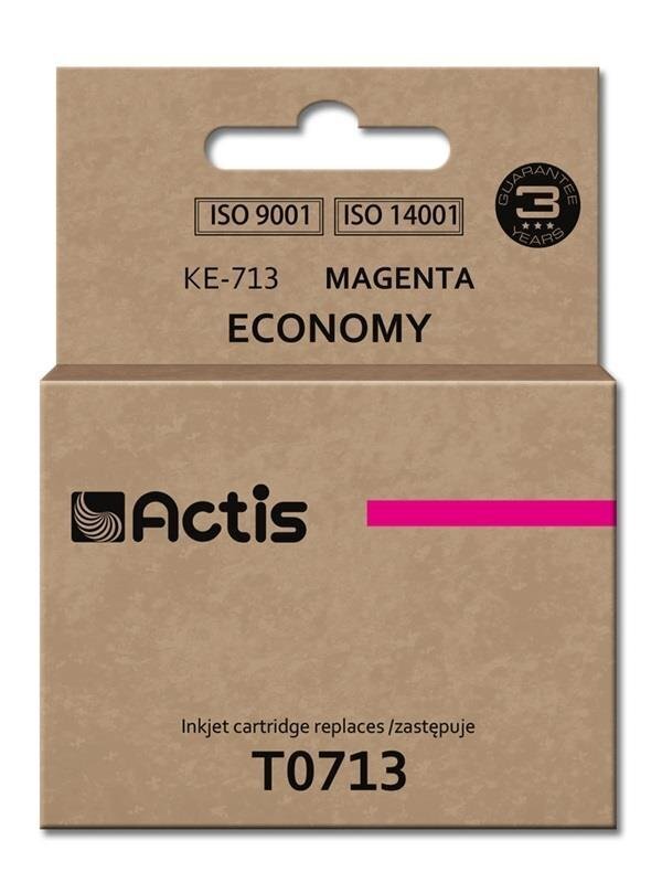 Actis ink Epson T0713 Magenta hind ja info | Tindiprinteri kassetid | kaup24.ee