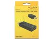 Delock - Adapter DISPLAYPORT(M)->HDMI(F) hind ja info | USB jagajad, adapterid | kaup24.ee