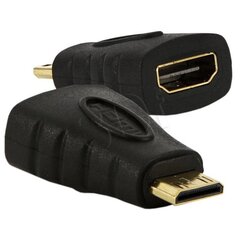 Adapter Akyga HDMI F / Mini HDMI M AK-AD-04 цена и информация | Адаптер Aten Video Splitter 2 port 450MHz | kaup24.ee