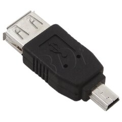 АДАПТЕР AKYGA USB AF / MINI USB B (5-PIN) AK-AD-07 цена и информация | Аксессуары для Smart TV | kaup24.ee