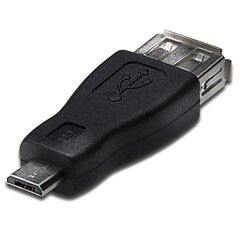 Adapter AKYGA USB AF / MICRO USB B AK-AD-08 hind ja info | Smart TV tarvikud | kaup24.ee