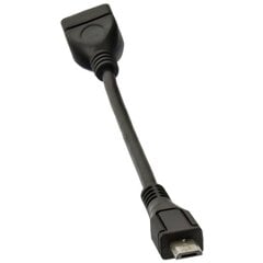 Адаптер OTG Akyga USB B - микро-USB, 15 см цена и информация | Аксессуары для Smart TV | kaup24.ee