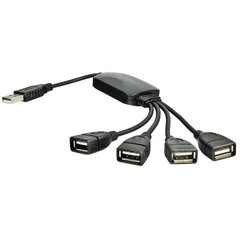 AKYGA HUB USB2.0 4-PORTOWY AK-AD-13 hind ja info | USB jagajad, adapterid | kaup24.ee