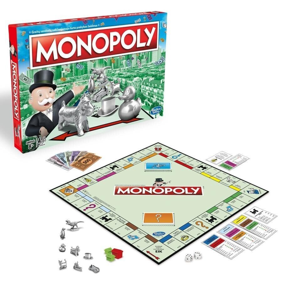 Mäng „Monopolis Classic" (leedu keeles) hind ja info | Lauamängud ja mõistatused | kaup24.ee